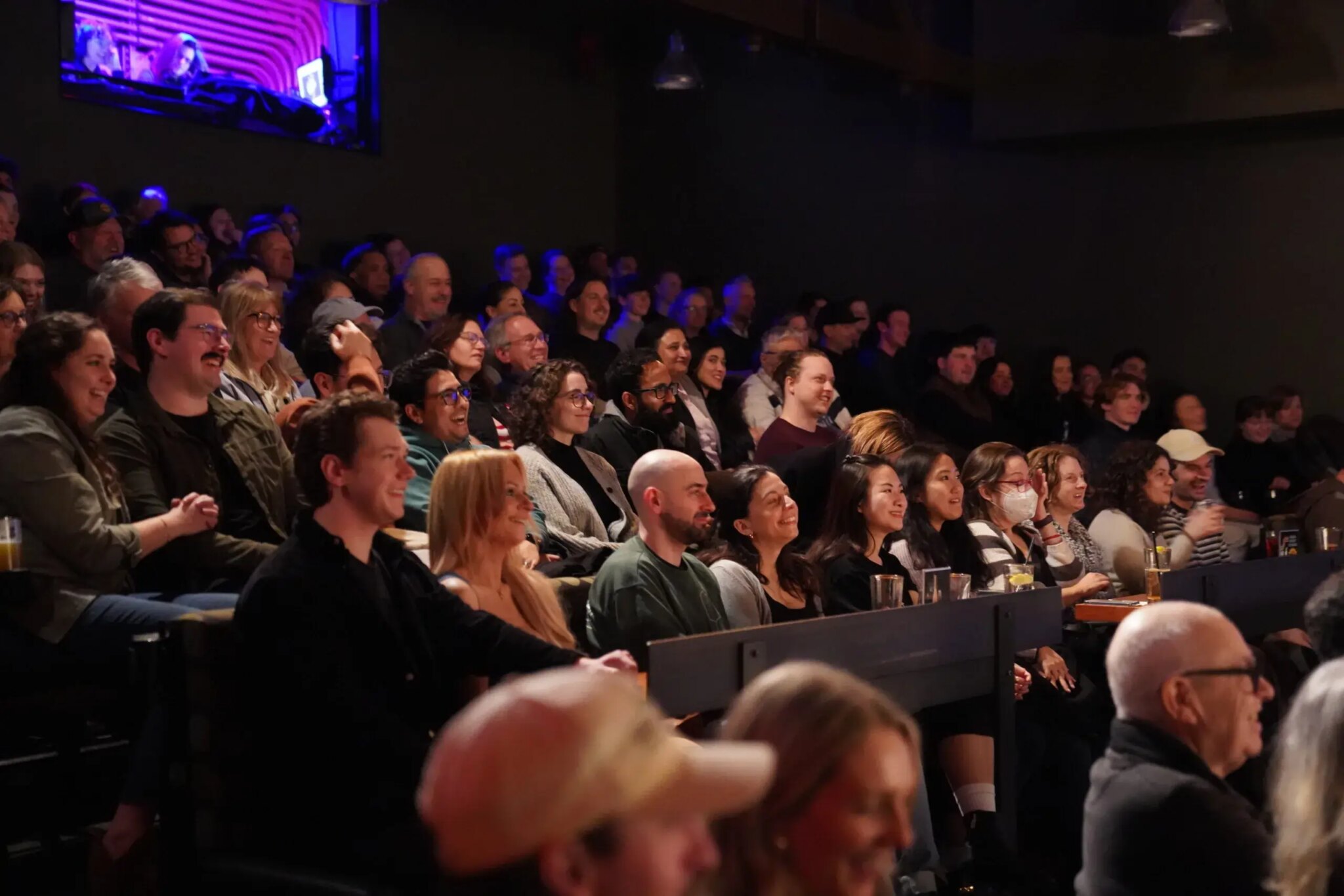 TIC crowd watching show